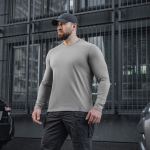 M-Tac футболка довгий рукав 93/7 Світло, light Grey, світло-сірий 6