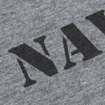 Футболка з малюнком "NAVY Logo" Grey Melange 4 Футболка з малюнком "NAVY Logo" Grey Melange 4