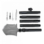 Лопата багатофункціональна Adimanti HK002. Чорне металеве руків'я