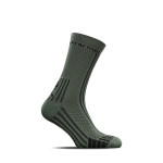 Трекінгові шкарпетки Ukrarmor Mountain Mover з анатомічним малюнком. Олива. Розмір 41-43