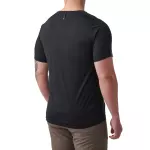 Футболка тактична потовідвідна "5.11 Tactical No Mercy PT-R Short Sleeve Top" Black 2 Футболка тактична потовідвідна "5.11 Tactical No Mercy PT-R Short Sleeve Top" Black 2