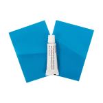 Коврик самонадувной Tramp ROUND 2,5 cm UTRI-005, light-blue, синий 5
