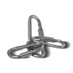 Карабин тактический Ukrarmor с муфтой. Алюминий, 82 мм. Цвет Серый 4 Карабин тактический Ukrarmor с муфтой. Алюминий, 82 мм. Цвет Серый 4