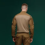 Тактическая рубашка Core Combat Shirt, длинный рукав, комбинированные материалы. Койот. M 5 Тактическая рубашка Core Combat Shirt, длинный рукав, комбинированные материалы. Койот. M 5