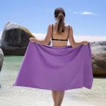 Ręcznik antybakteryjny szybkoschnący Fitness Naturehike NH20FS009 Czarny 100x30 cm 4 Ręcznik antybakteryjny szybkoschnący Fitness Naturehike NH20FS009 Czarny 100x30 cm 4