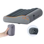 Надувна подушка анатомічна Flextail Zero Pillow SE сіра