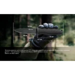 Ніж Ganzo G806BW-BK. Нержавіюча сталь. Чорний 7