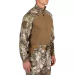 Сорочка тактична під бронежилет "5.11 Tactical GEO7™ Rapid Half Zip Shirt" Terrain 3 Сорочка тактична під бронежилет "5.11 Tactical GEO7™ Rapid Half Zip Shirt" Terrain 3