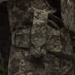 Одинарный закрытый подсумок с клапаном под магазин АК/АR. Пиксель (мм-14). 2 Одинарный закрытый подсумок с клапаном под магазин АК/АR. Пиксель (мм-14). 2