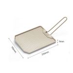 Patelnia grillowa ze składanym uchwytem Naturehike CNK2300CJ016, aluminium 4