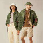 Куртка Alpha Industries CWU 45/P Bomber Jacket. Зелений 4