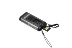 Брелок Led Lenser K6R Gray Safety із звуковою сигналізацією, заряджається, 400/200/20, Чорний 3