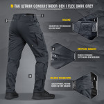 Штани M-Tac Conquistador Gen I Flex. Темно-сірий 5