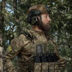 Комплект: кевларовий шолом Fast IIIA+активні навушники M31H+кавер. Олива-мультикам 3