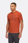 Мужская футболка Rab Mantle Outline Tee, Beluga 3