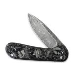 Ніж складаний Civivi Elementum Damascus / Carbon Fiber C907C-DS2, чорний 4