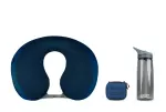 Надувна подушка Sea to Summit Aeros Premium Pillow Traveller, 11 × 39 × 29 см – Темно-синя