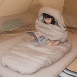 Спальний мішок Naturehike PS300 CNK2350WS026 овальний, бежевий 6