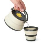 Чайник складаний Sea to Summit Frontier UL Collapsible Kettle, 1.1 л, Bone White 7