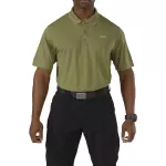 Футболка поло тактична з коротким рукавом "5.11 Pinnacle Short Sleeve Polo" Fatigue