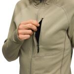 Женская флисовая кофта с рукавом реглан Black Diamond W Coefficient Hoody, Pine Smoke 6