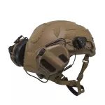 Тактические наушники EARMOR M31H с креплениями под каску. 3