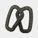 Карабін тактичний пластиковий ABS (2 шт.) Olive 3 Карабін тактичний пластиковий ABS (2 шт.) Olive 3