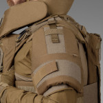Плечовий захист з балістичними пакетами 2-го класу. STANAG 2920. Койот 4