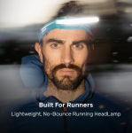 Фонарь налобный BioLite Dash 450 Rechargeable HeadLamp, Ember Fade, Red 11