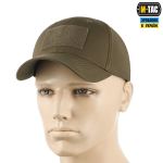 Бейсболка тактична M-Tac Elite Flex ріп-стоп Dark Олива