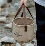 Складане відро для води Naturehike NH20SJ040 10 л зелене 4 Складане відро для води Naturehike NH20SJ040 10 л зелене 4