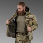 Куртка зимняя North Wind (до -25°C). Утеплитель Termoloft. Мультикам 8 Куртка зимняя North Wind (до -25°C). Утеплитель Termoloft. Мультикам 8