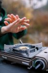 Плита газовая портативная Tribe Universal з перехідником на великий балон 6