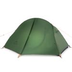 Намет надлегкий одномісний з футпринтом Naturehike Cycling 1 NH18A095-D, 210T, темно-зелений
