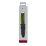 Ніж Victorinox Venture, олива, клинок 105 мм, сталь Sandvik 14C28N 5 Ніж Victorinox Venture, олива, клинок 105 мм, сталь Sandvik 14C28N 5