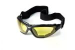 Защитные фотоочки очки Global Vision Shorty Photochromic (yellow) Anti-Fog, желтые 4