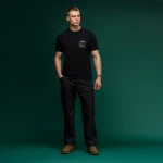 Футболка Basic Military T-Shirt. HMMWV. Cotton and Elastane, черный 5 Футболка Basic Military T-Shirt. HMMWV. Cotton and Elastane, черный 5