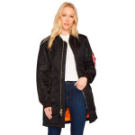 Куртка Alpha Industries MA-1 Long W. Черный
