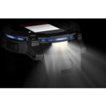 Смарт-годинник Garmin Instinct 3 Amoled, GPS, 50 mm. Чорний з синіми вставками 3