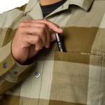 Куртка тактическая демисезонная "5.11 Tactical® Seth Shirt Jacket" Field Green Check 7