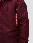 Куртка Alpha Industries N-3B Slim Fit Parka. Червоний 4
