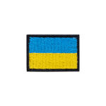 Нашивка на липучці "Прапор України" Синьо-жовтий