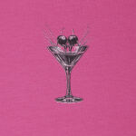 Футболка з малюнком "Cherry in wine" Fuchsia 3