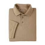 Футболка поло тактическая с коротким рукавом "5.11 Tactical Professional Polo - Short Sleeve" Silver Tan
