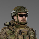 Баллистический шлем Sestan-Busch Helmet Mid Cut (BK-ACH-MC ). Олива. Розмір М 5