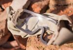 Маска захисна для повітряно-десантних підрозділів "ESS Jumpmaster Desert Tan Clr " CLEAR 5