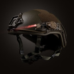 Тактический фонарь на шлем Night Evolution MPLS2 Tan (Red/White) 3