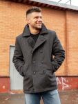 Бушлат двухбортный "SURPLUS PEA COAT" Anthracite 3 Бушлат двухбортный "SURPLUS PEA COAT" Anthracite 3