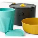 Набор посуды Sea to Summit Frontier UL One Pot Cook Set М, на 1 персону 2 л – Темно-серый 2