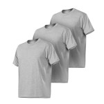 Комплект футболок Basic Military T-shirt без логотипу. Матеріал Cottone/Elastane, сірий